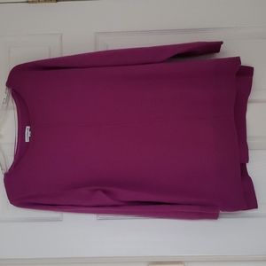 CROFT & BARROW XXL Sweater Pink Long Sleeve